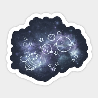 Odd planet out!/Bee Sticker